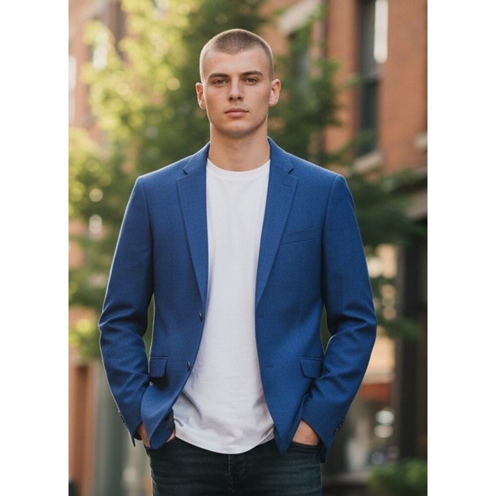 Tommy Hilfiger Men’s Blazer Jacket Blue, Size 40R, NWOT